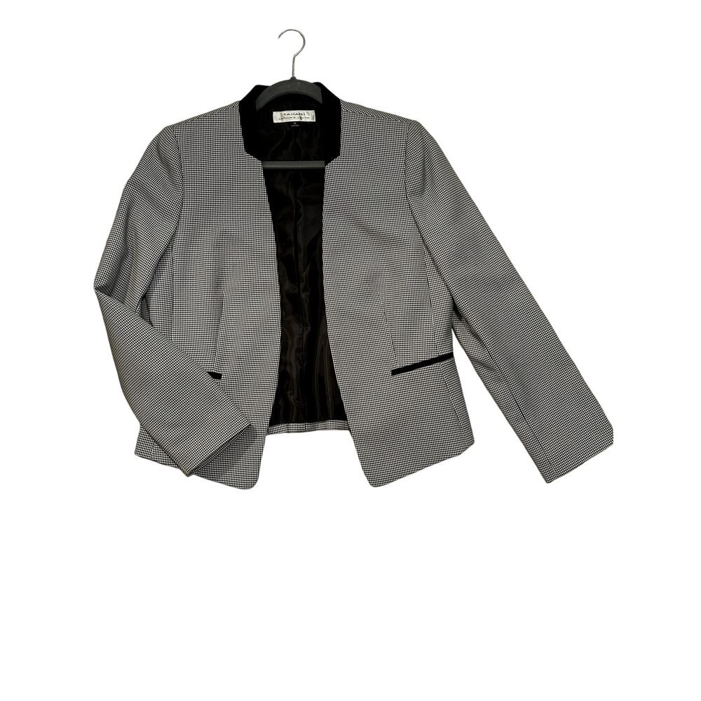 Tahari Blazer Size 10 Jacket Elegant Preppy Classy